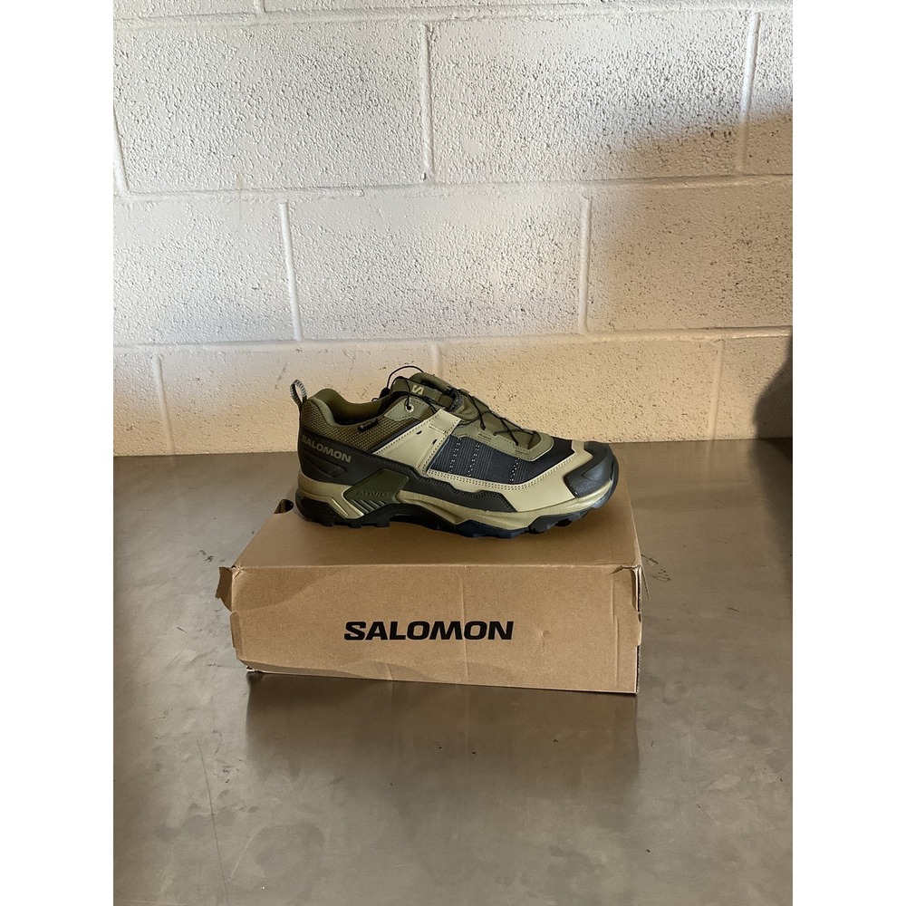 Salomon X Ultra 5 GTX Hiking Shoes Men's Size 9.5 Martini Olive New Other